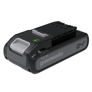 Аккумулятор 24V, 4Ач, с двумя USB-C разъемами GreenWorks 2940407