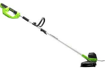 Триммер аккумуляторный Greenworks G40LTK4 40V (30 см) с АКБ 4 А.ч и ЗУ, арт. 2101507UB